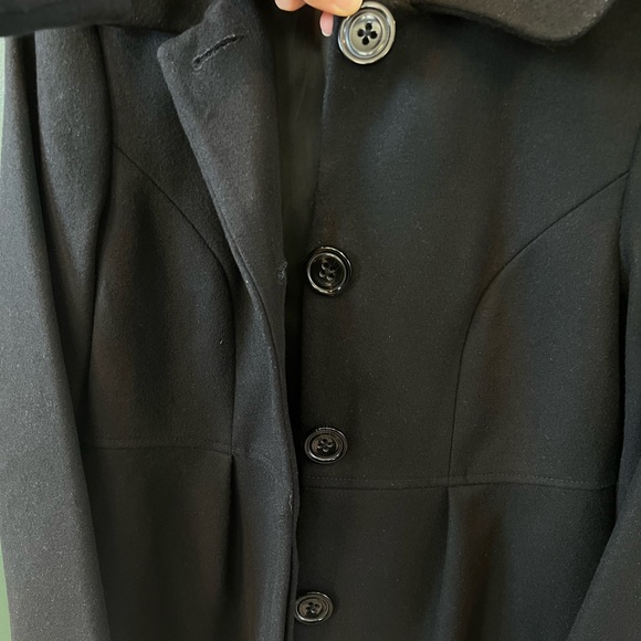 Gap Black Peacoat - Picture 7 of 10